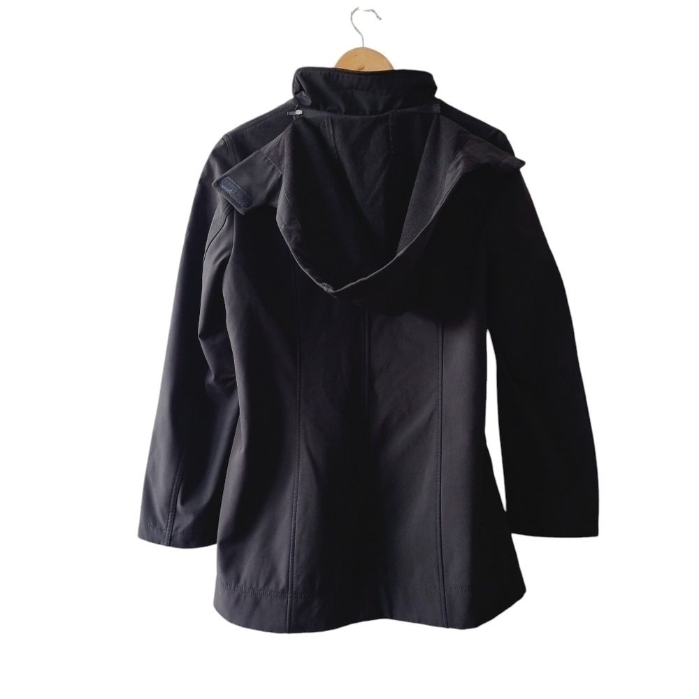 Andrew Marc Black Soft Shell Jacket - Picture 2 of 12